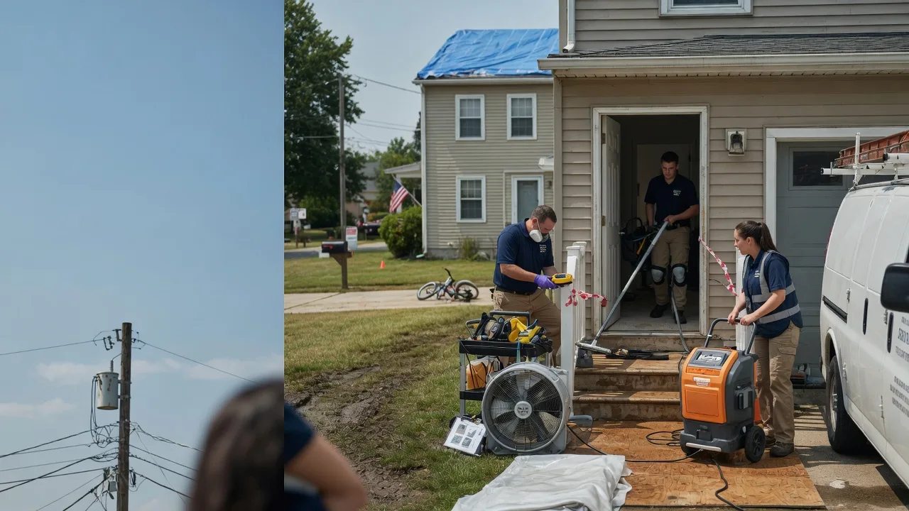 Water Damage Repair in Gillett, WI near me
